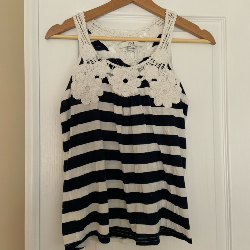 2/$15 striped tank top